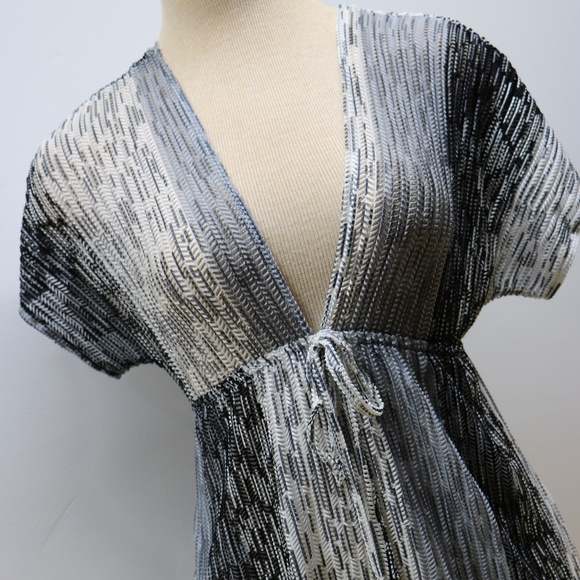 Paradise Shear V-Neck Swimsuit Coverup - Picture 1 of 5